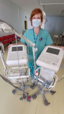 Nemocnica Levice má dva nové EKG prístroje